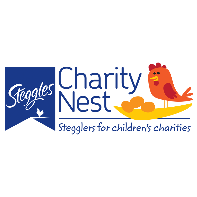 Steggles charity nest logos